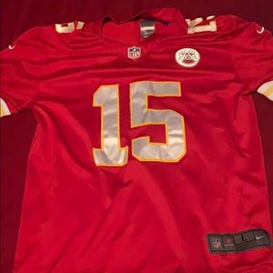 Patrick mahomes stitched rookie jersey